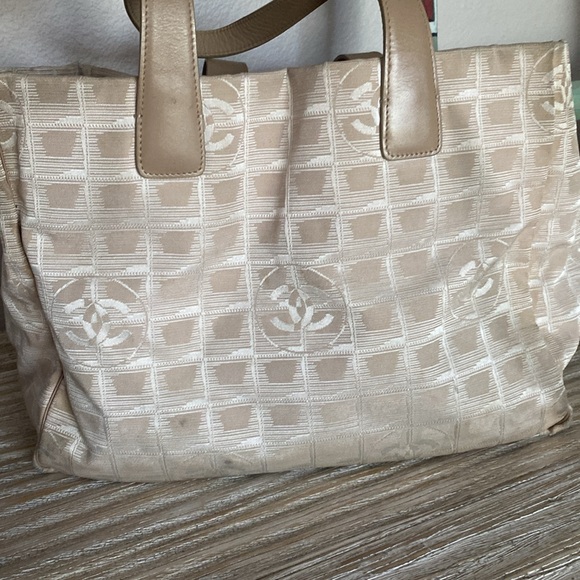 Chanel - Beige/Nude Travel Line Tote - Picture 3 of 13